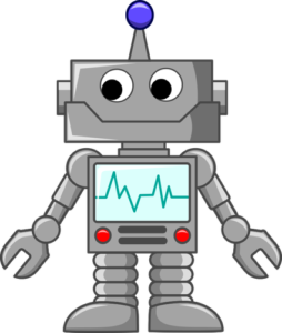 Cartoon-Robot